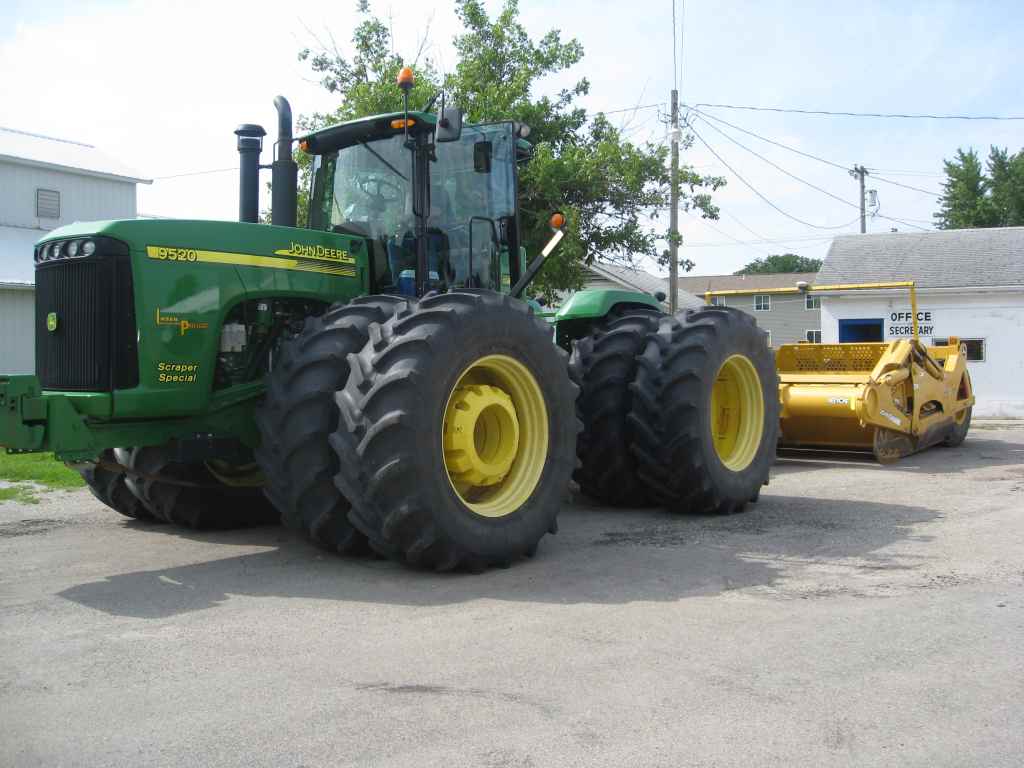 Laser Precision Tractor